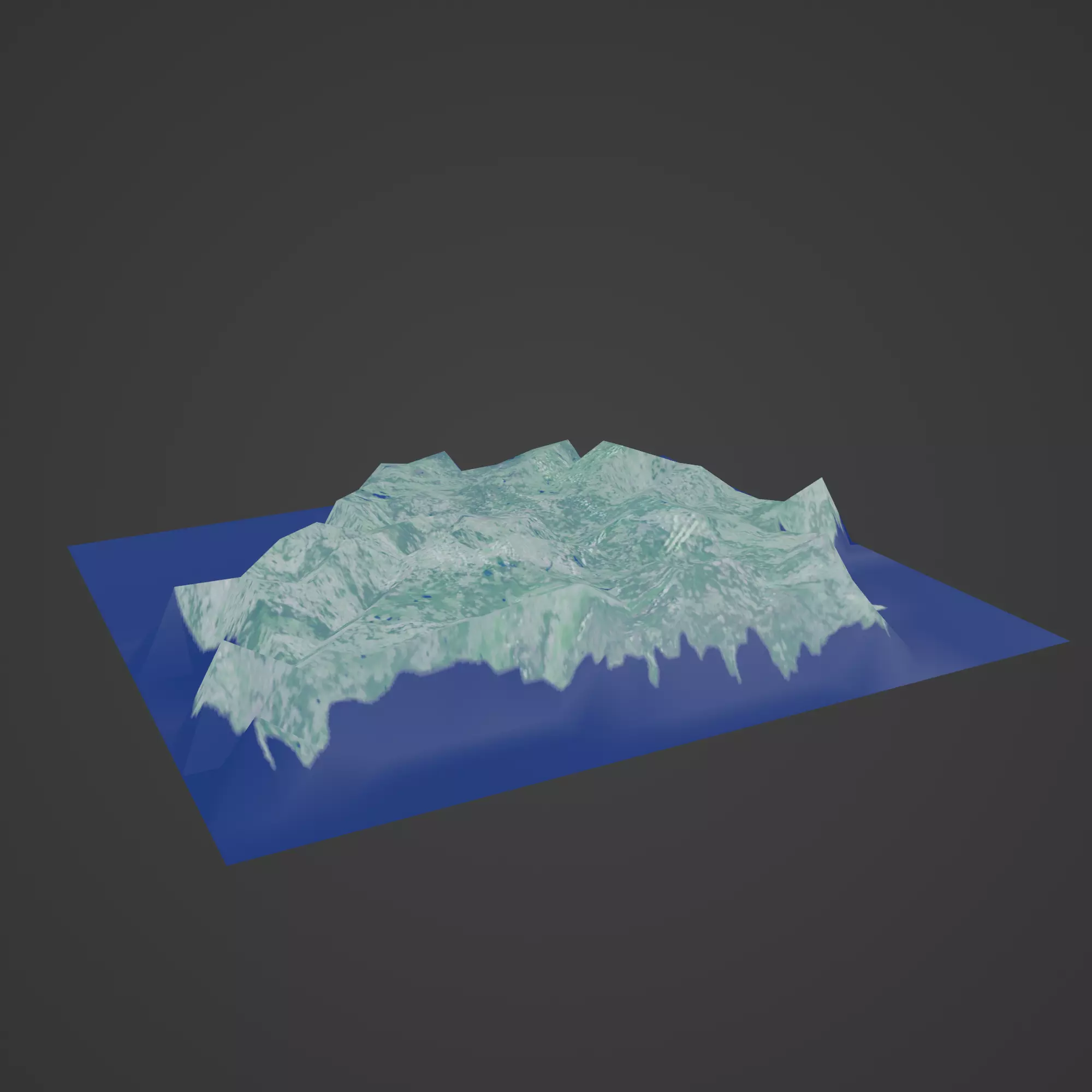 belarus map 3D print model_0