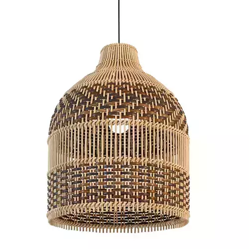 FINLEY RATTAN LIGHT 