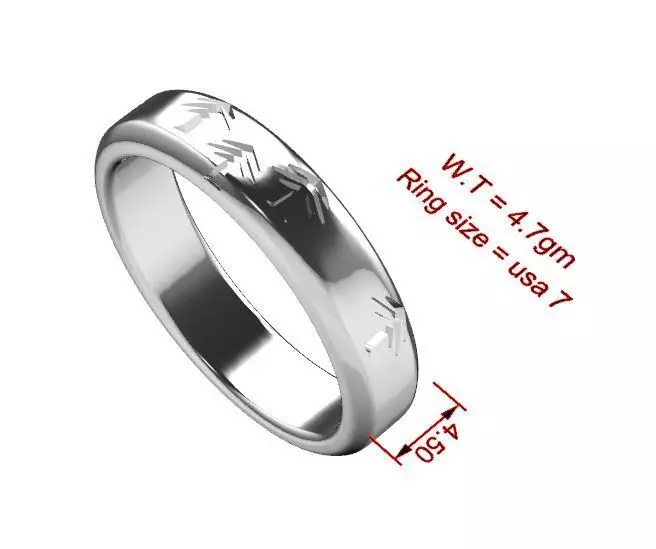 Band Ring Free 3D print model