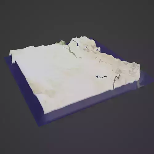 Egypt Map 3D print model