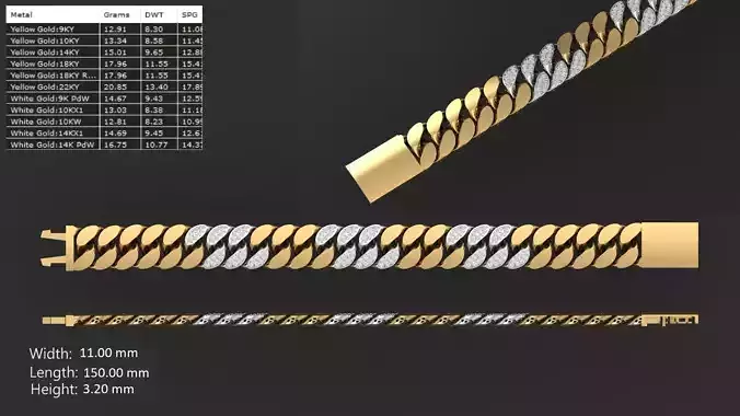 Turkish chain 32 3D print model