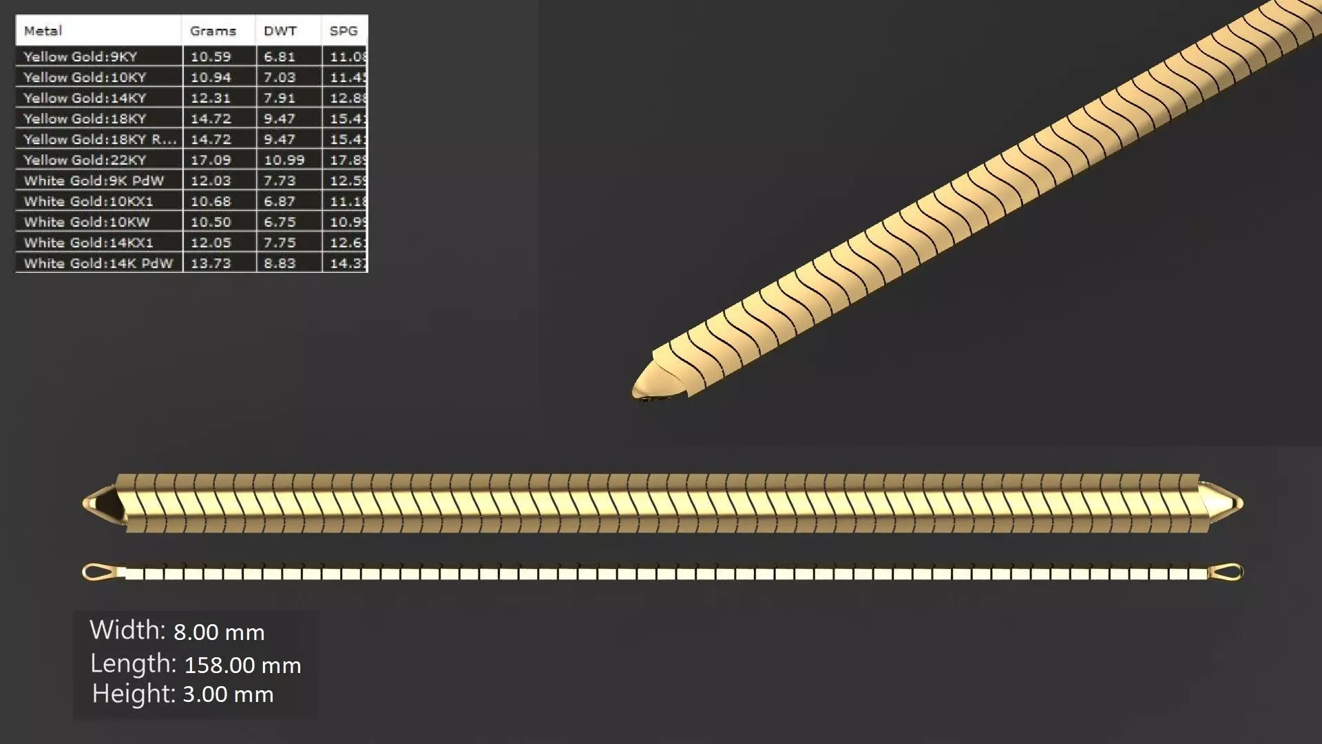 Turkish chain 31 3D print model_0