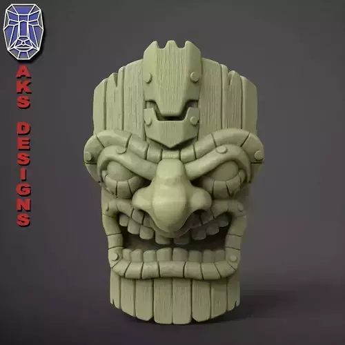 Home decor wall hanging v173 Tribal face mask