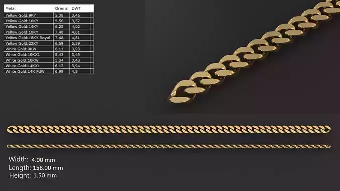 Turkish chain 20 3D print model