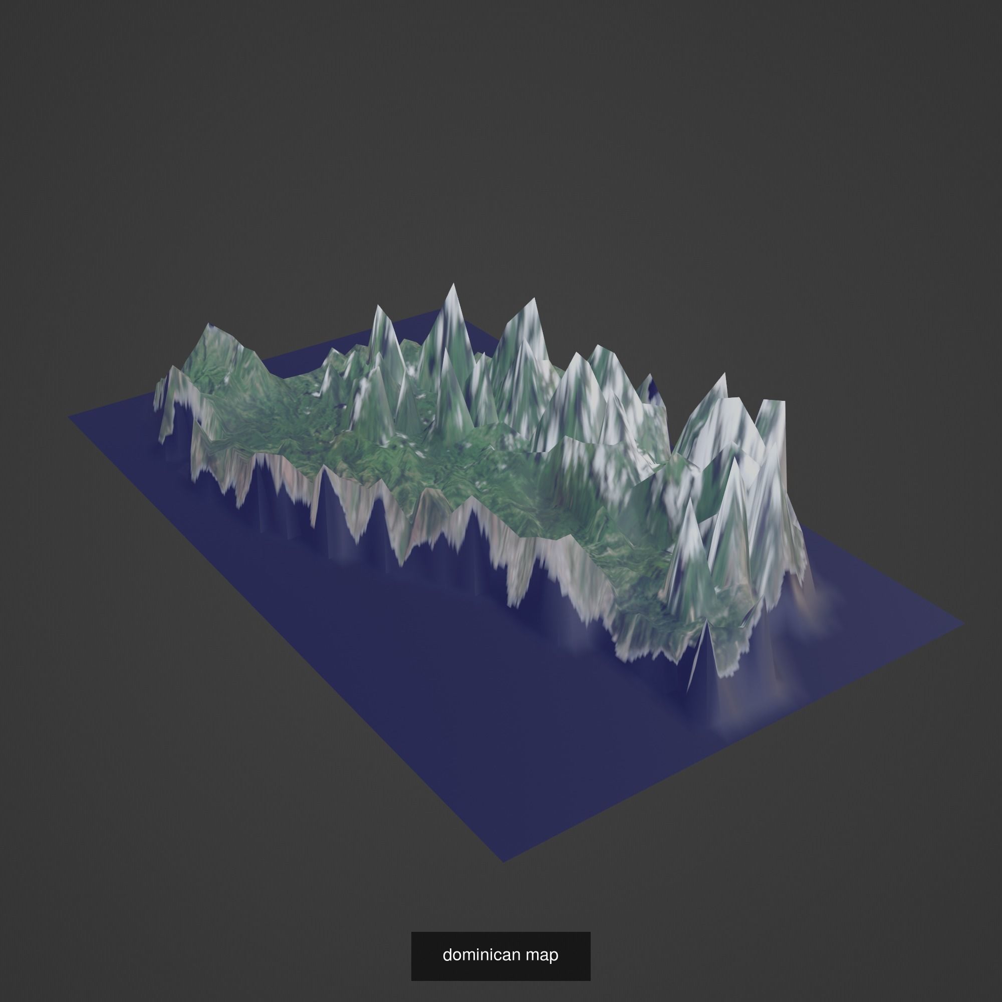 All Countries Map Topography Printing Models 3D Model Collection_58