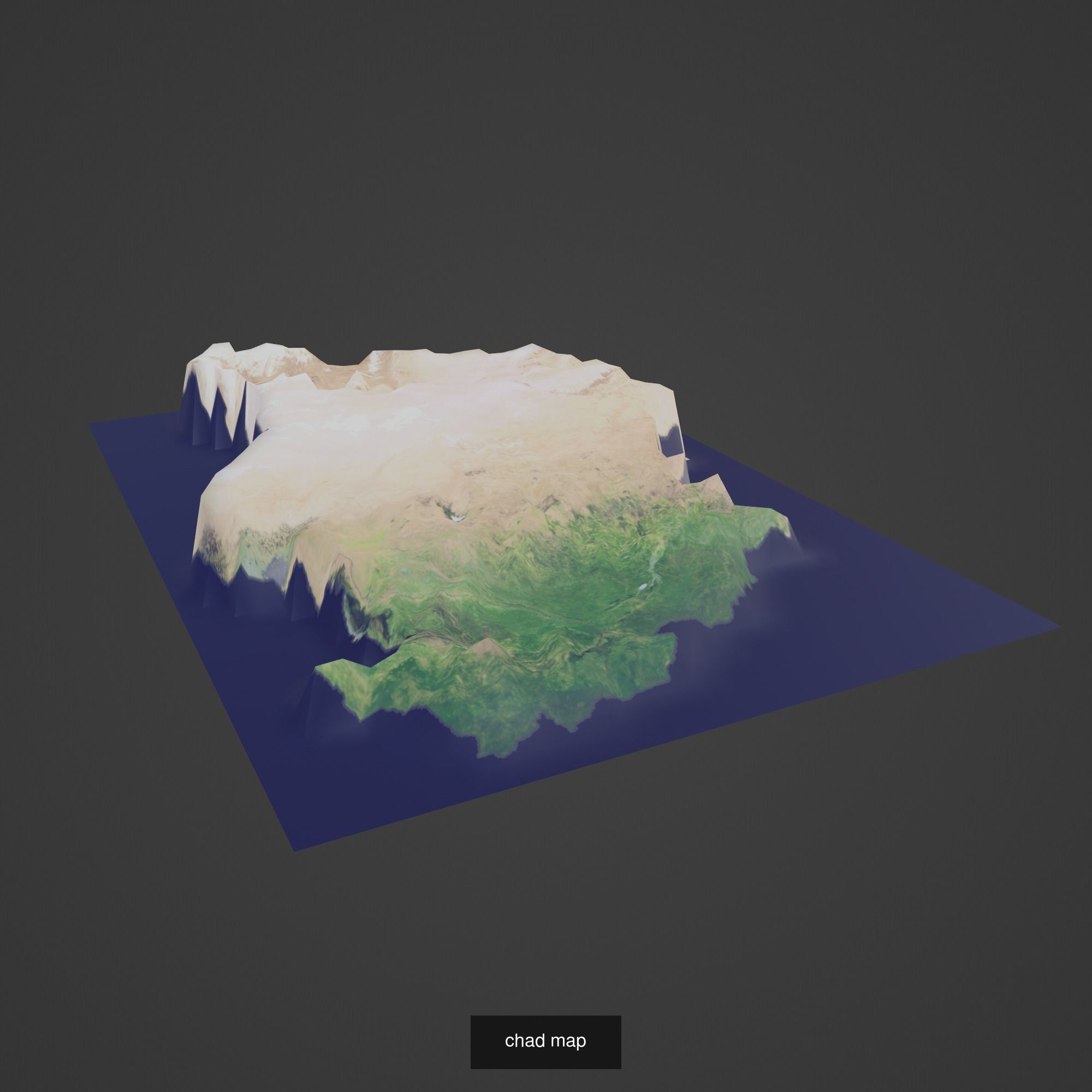 All Countries Map Topography Printing Models 3D Model Collection_45