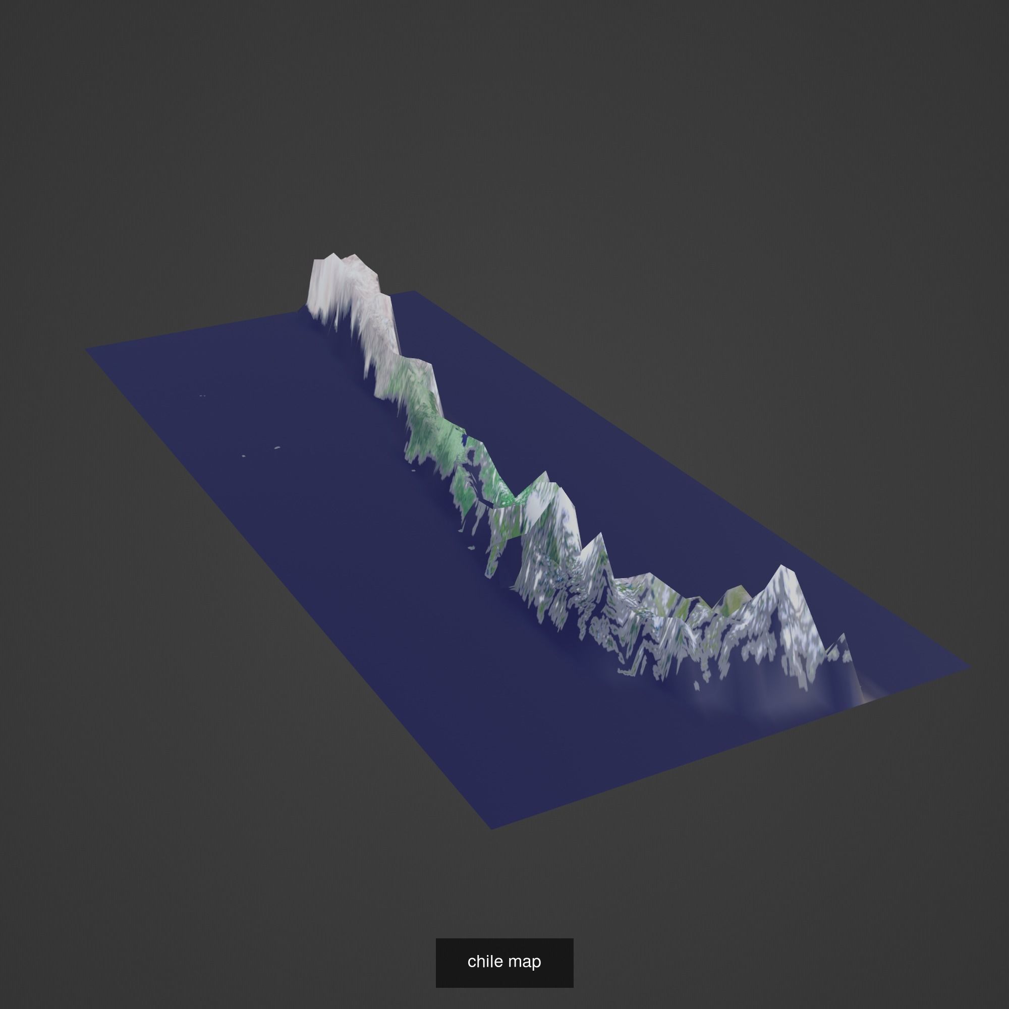 All Countries Map Topography Printing Models 3D Model Collection_46