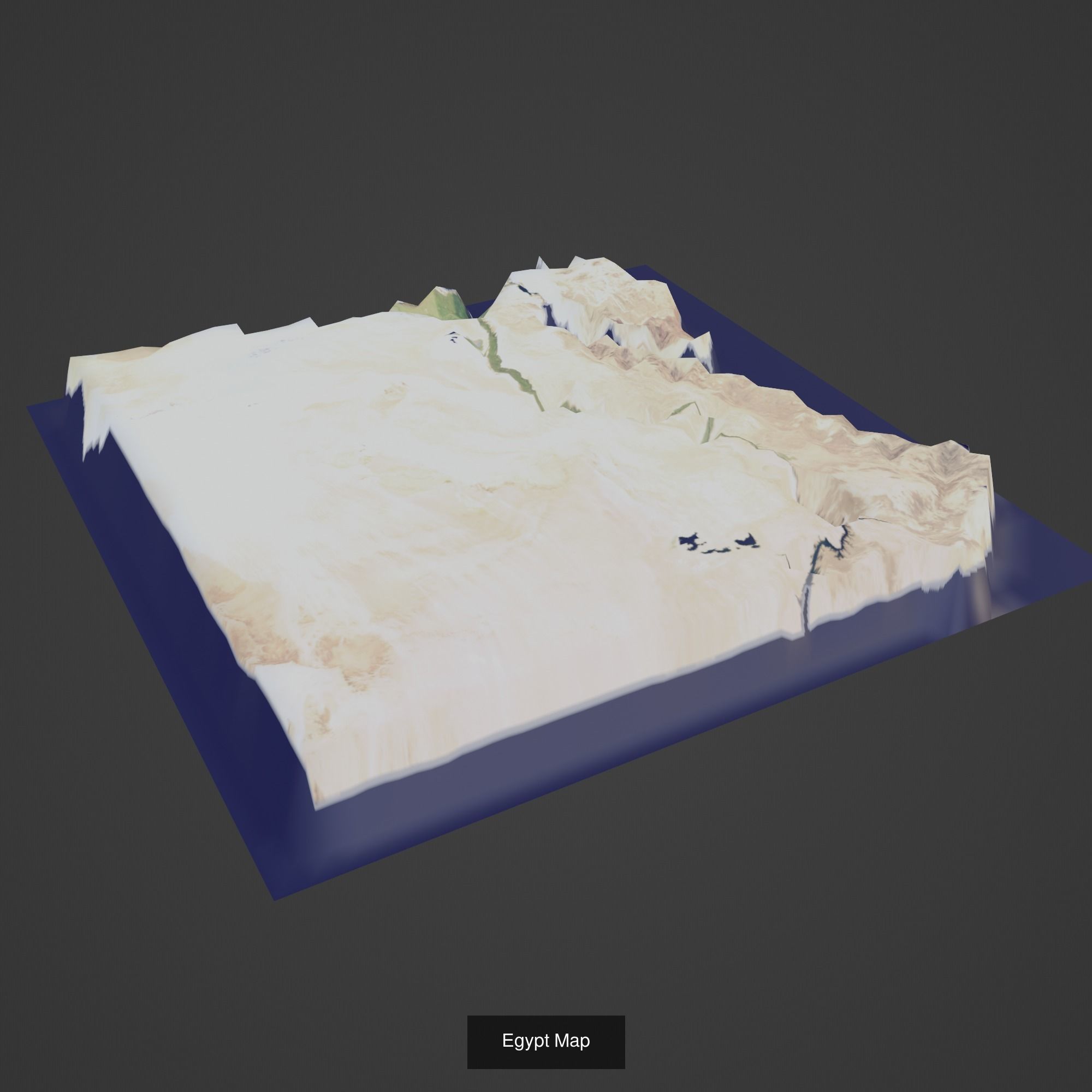 All Countries Map Topography Printing Models 3D Model Collection_62
