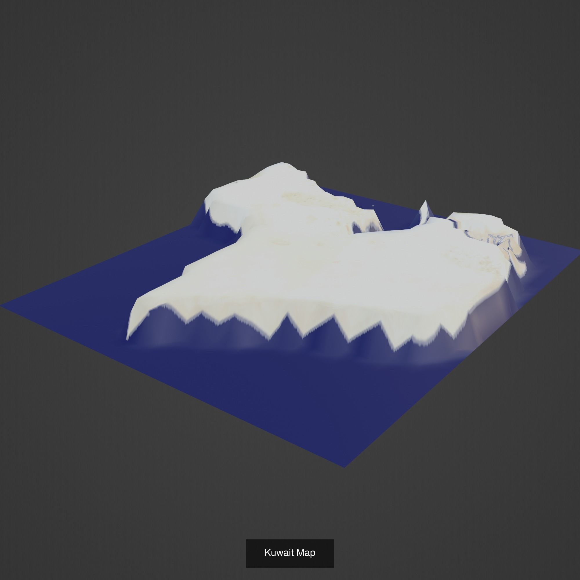 All Countries Map Topography Printing Models 3D Model Collection_99
