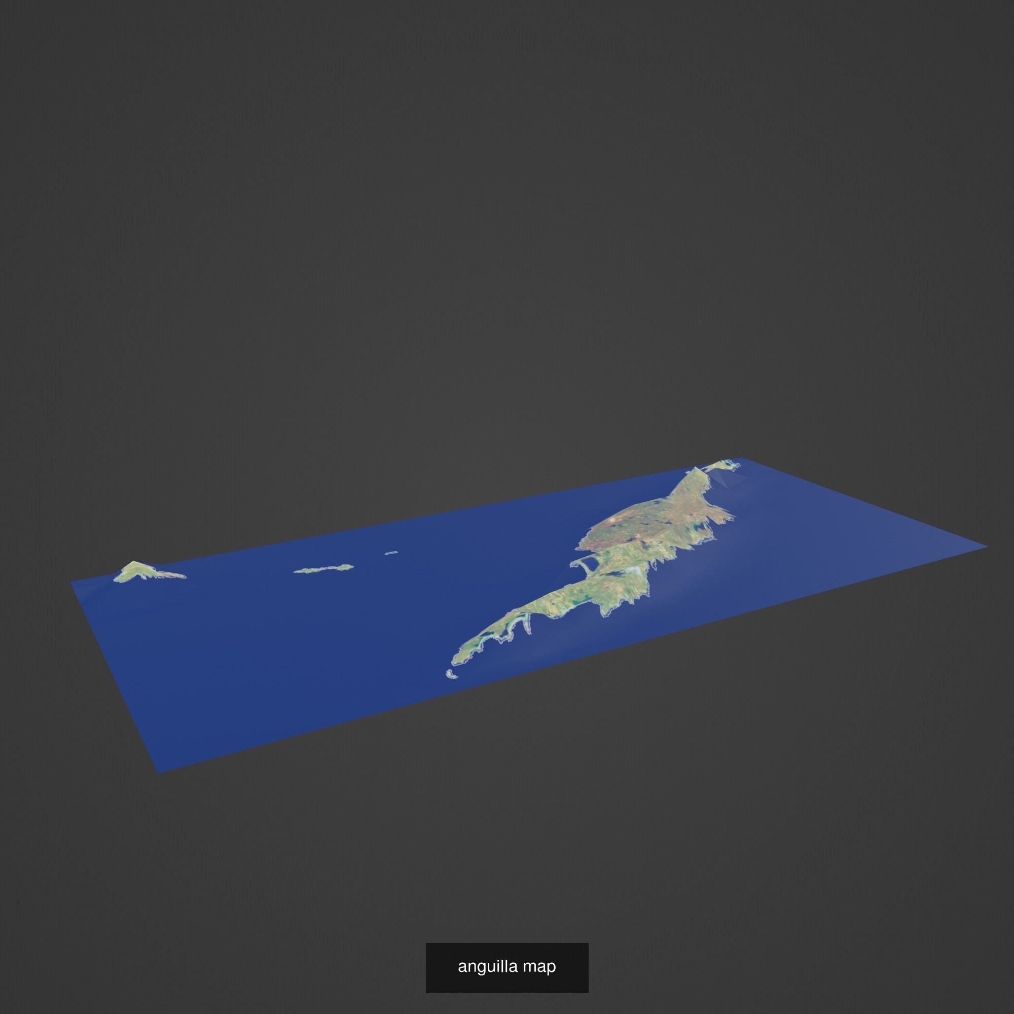 All Countries Map Topography Printing Models 3D Model Collection_18