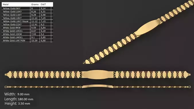Turkish chain 11 3D print model
