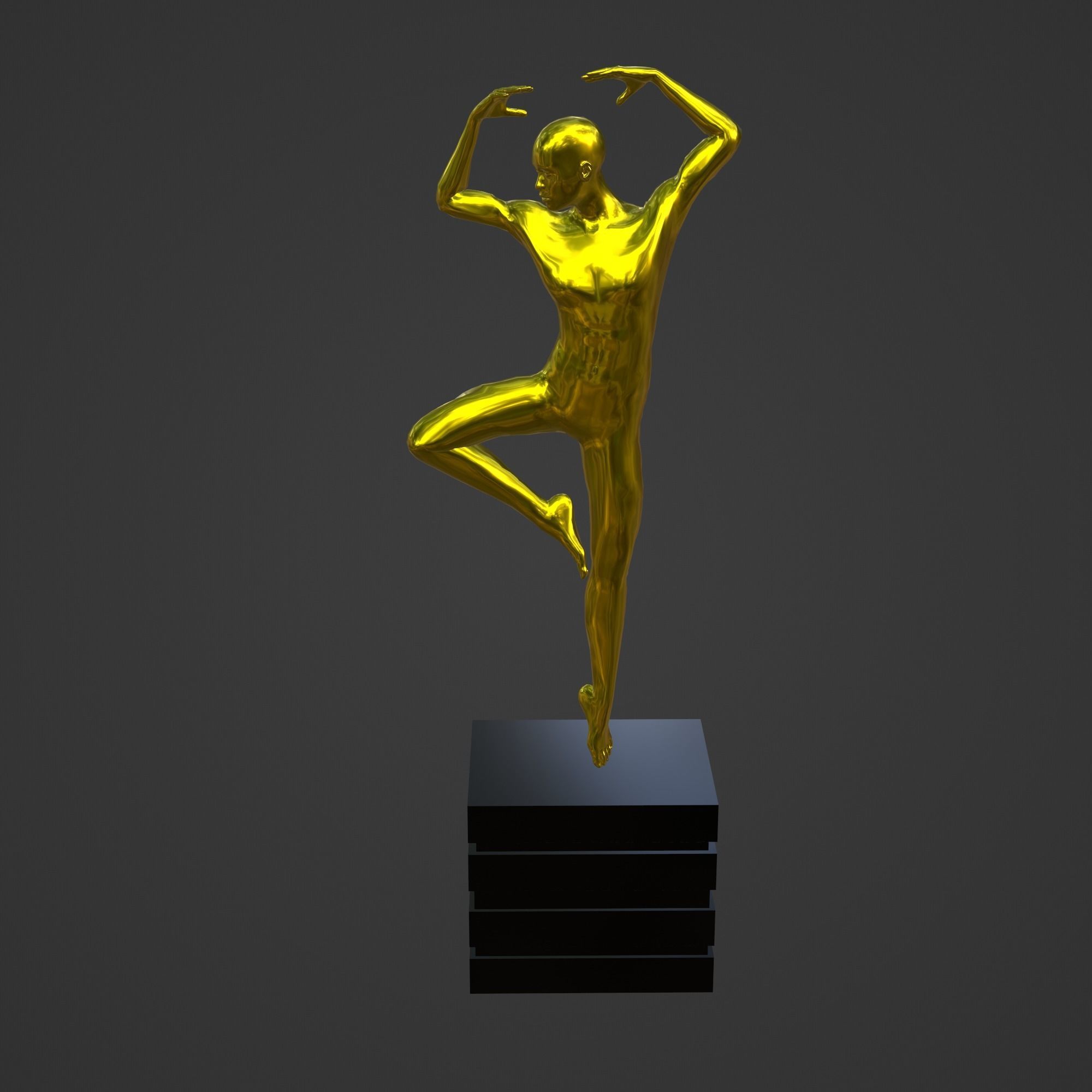  OSCAR AWARD 3D print model_1