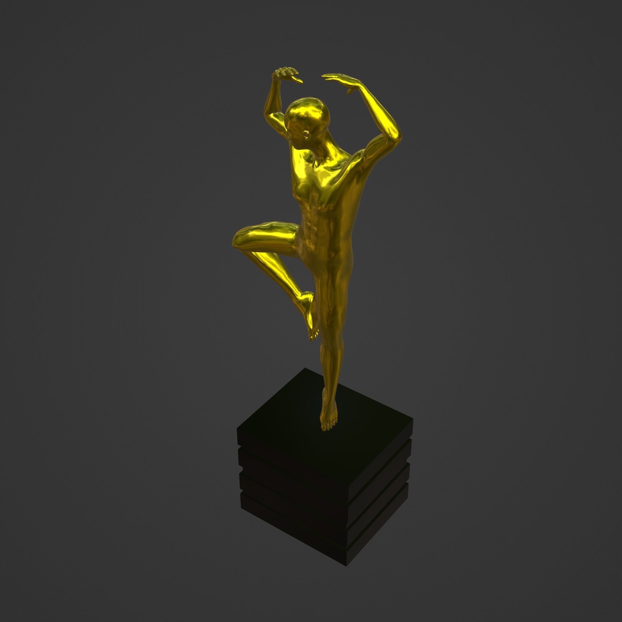  OSCAR AWARD 3D print model_2