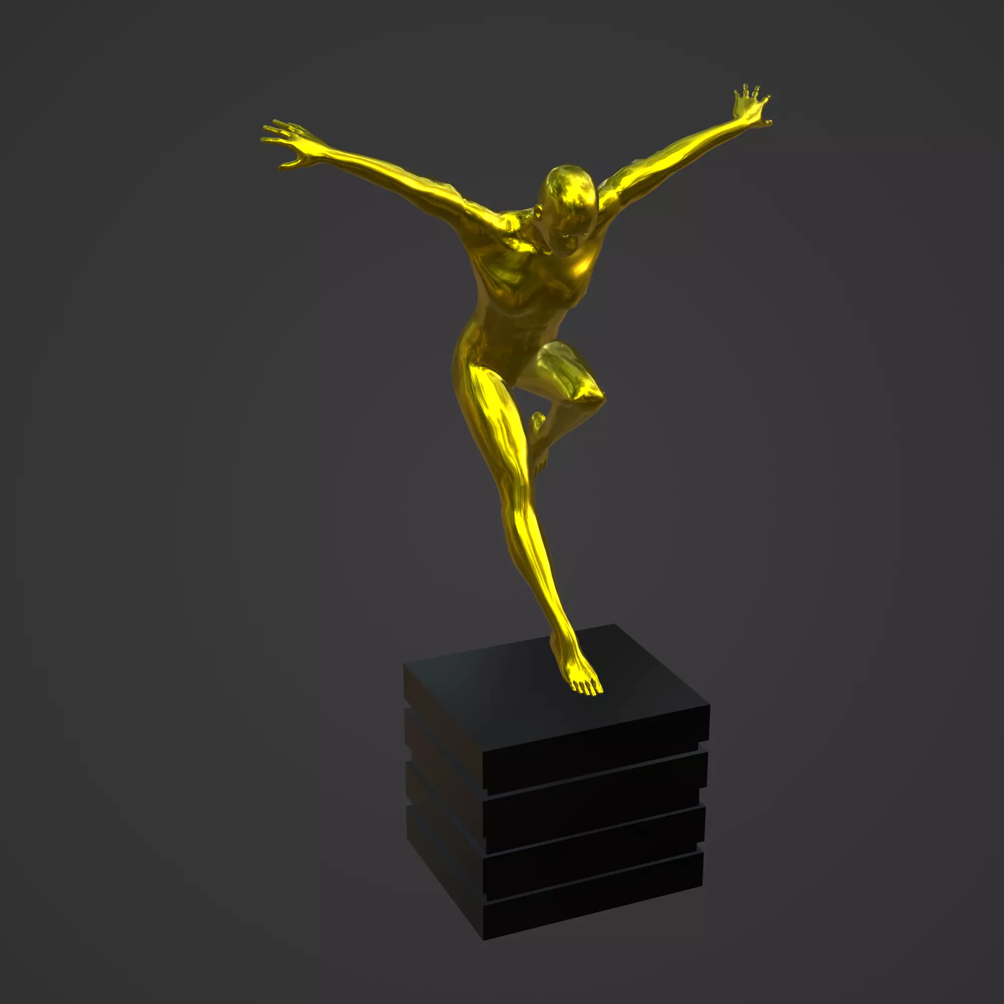 OSCAR AWARD 3D print model_0