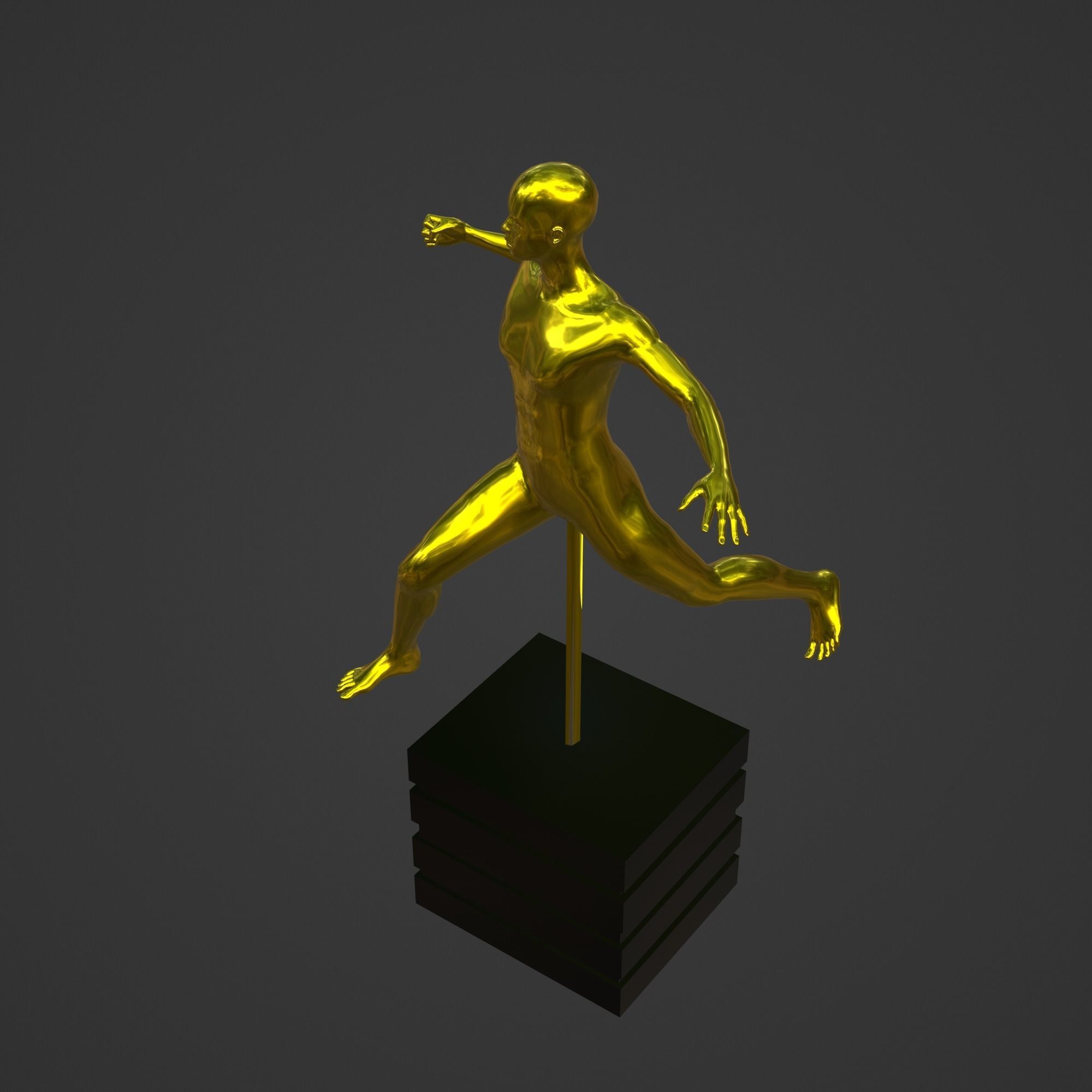  OSCAR AWARD 3D print model_2
