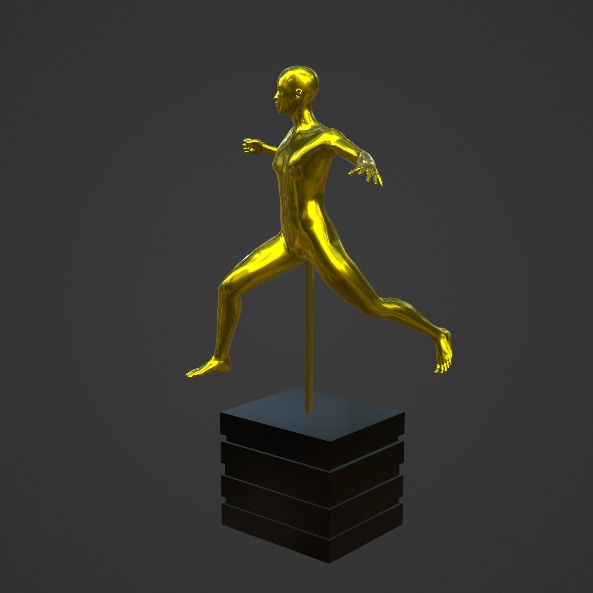  OSCAR AWARD 3D print model_3