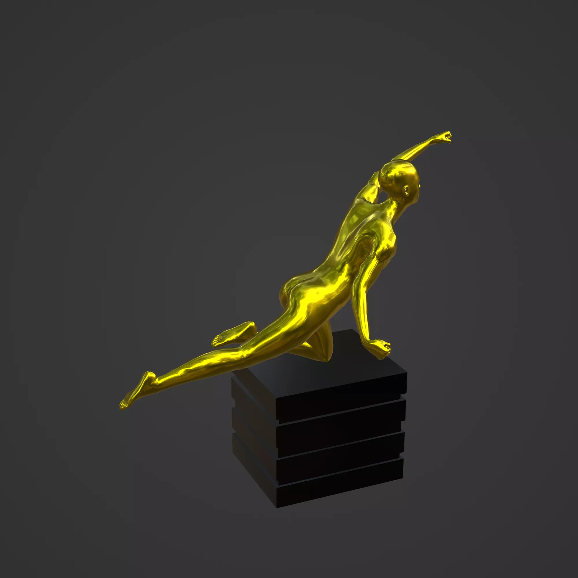 OSCAR AWARD 3D print model_0