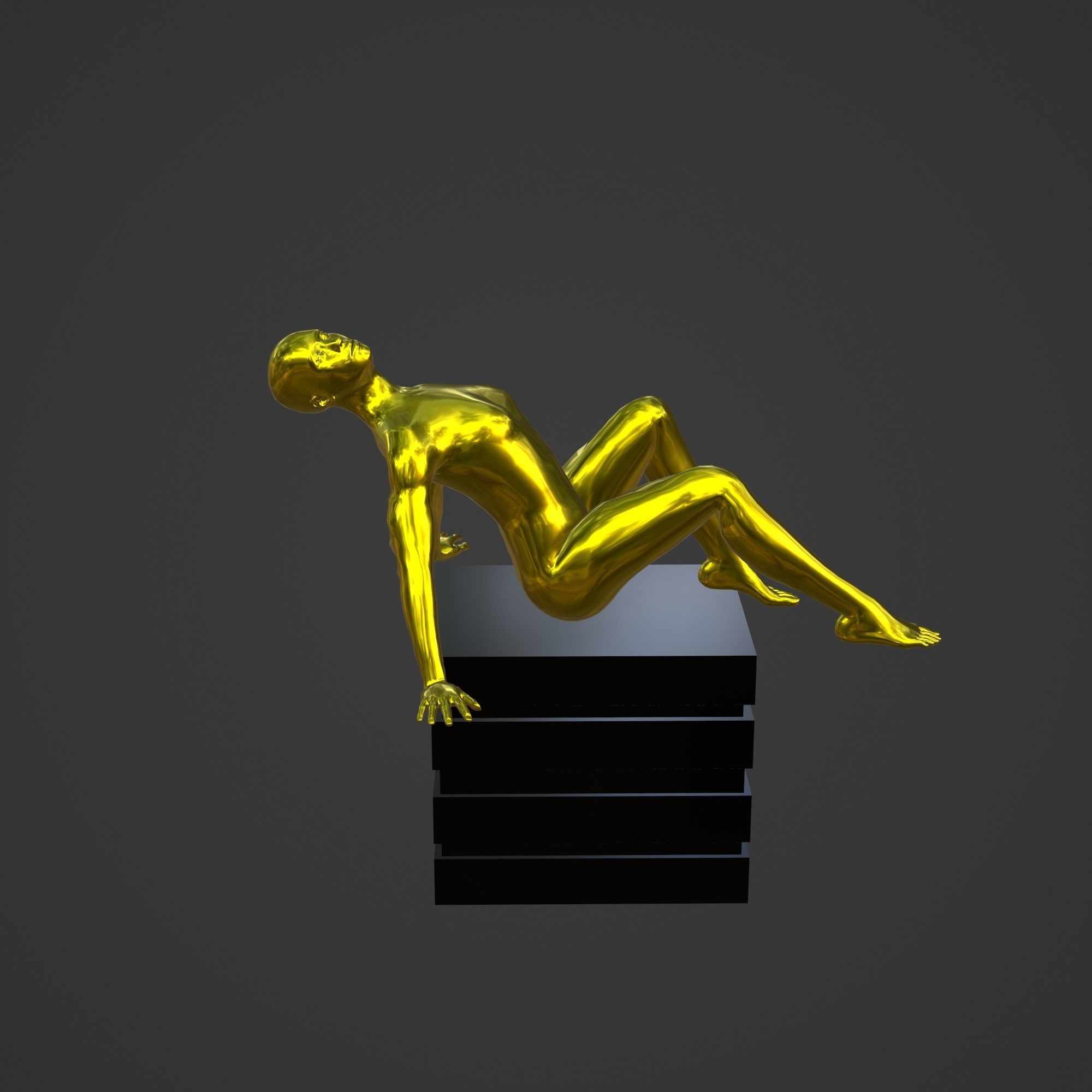 OSCAR AWARD 3D print model_1