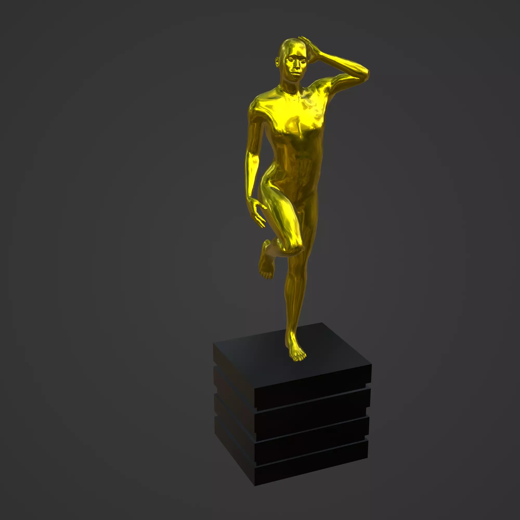 OSCAR AWARD 3D print model_0