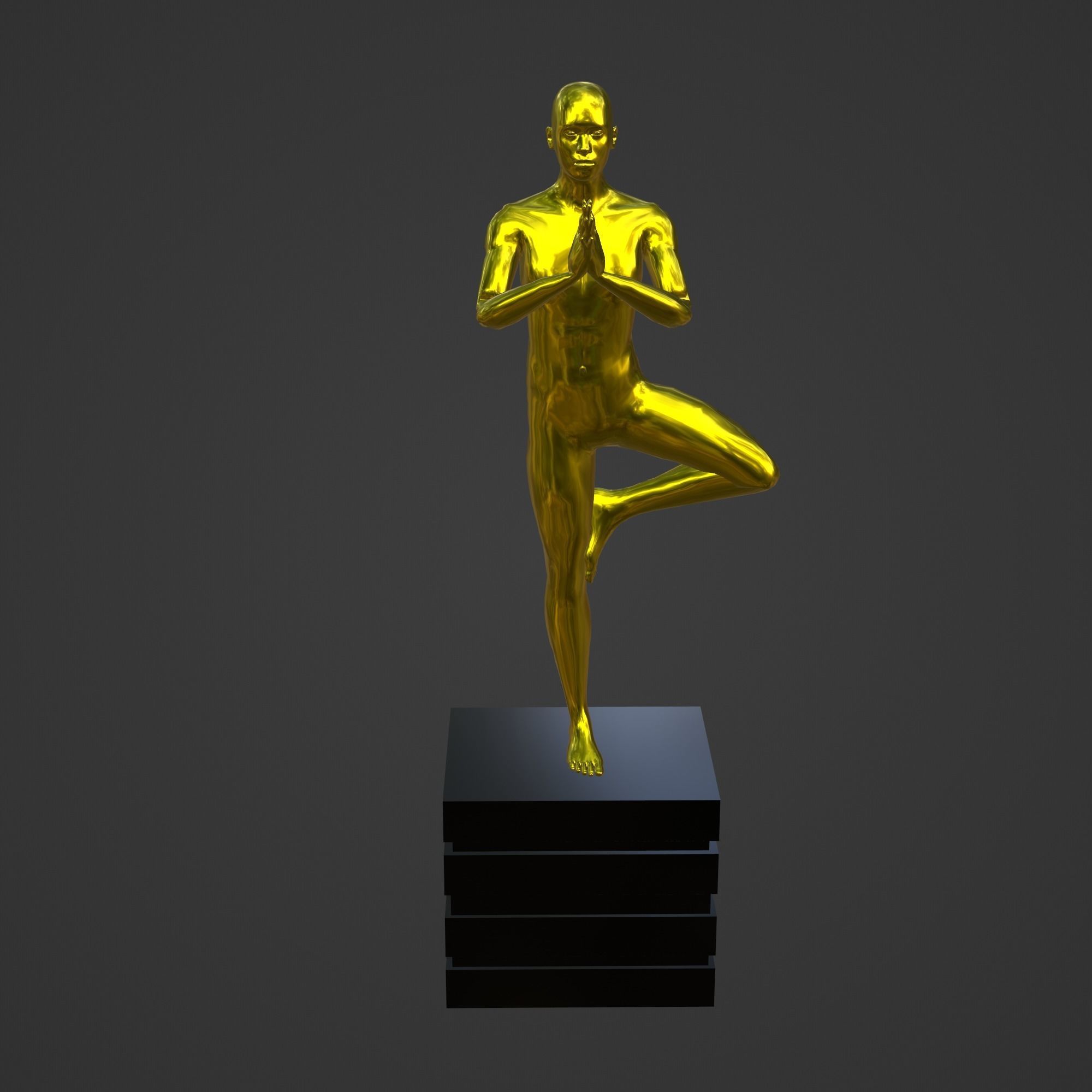 OSCAR AWARD 3D print model_1