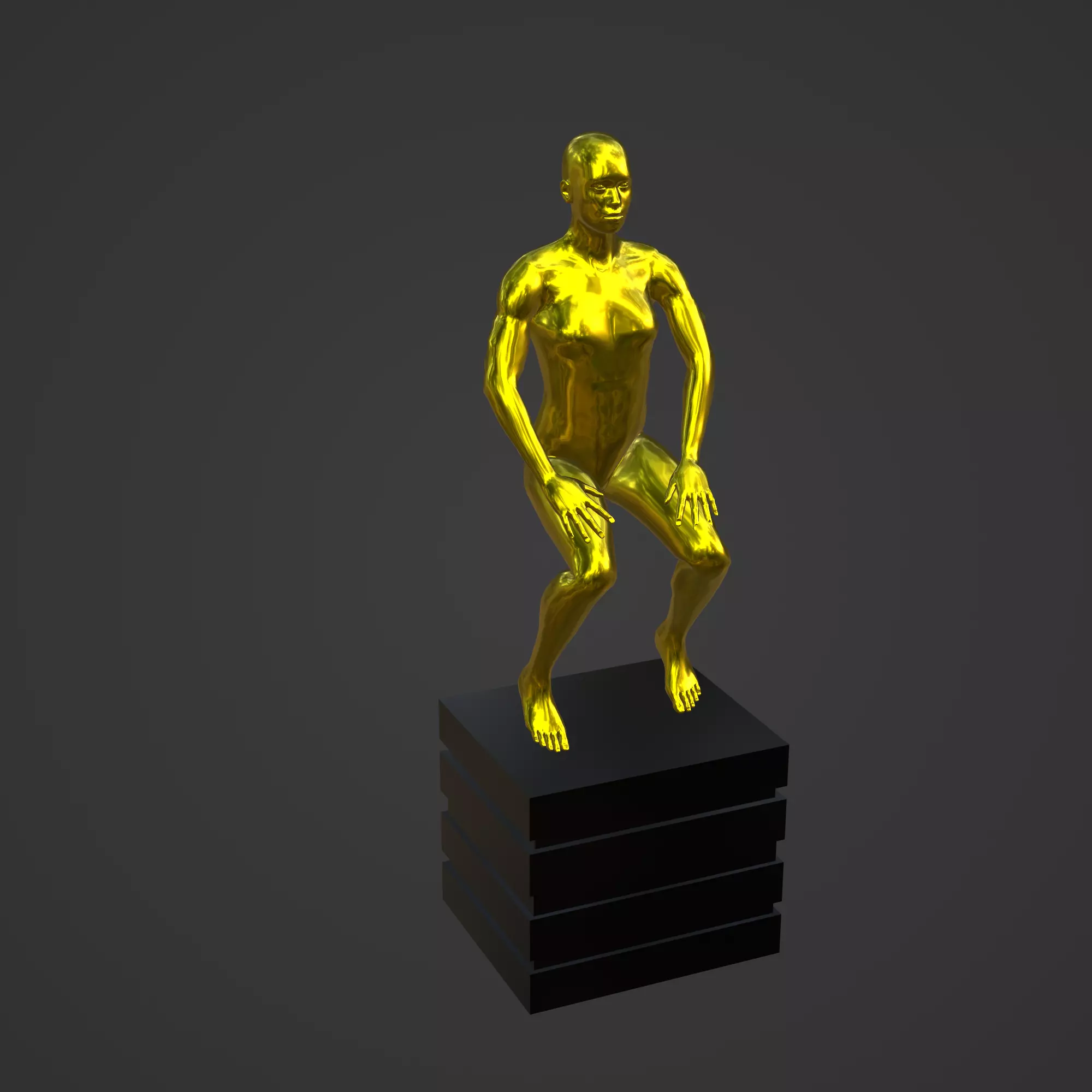 OSCAR AWARD 3D print model_0