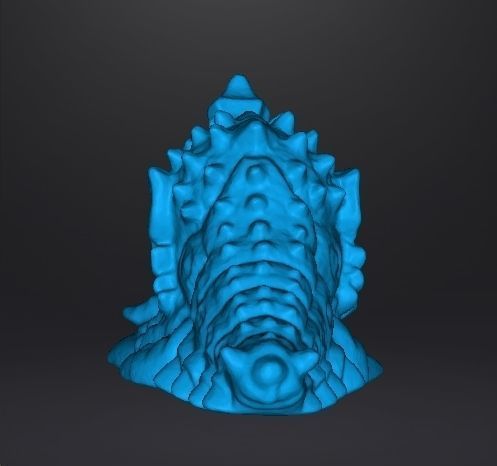 SD BATTRA LARVA 1992 VINTAGE FIGURE 15 INCH CHIBI SUPER DEFORMED 3D print model_11