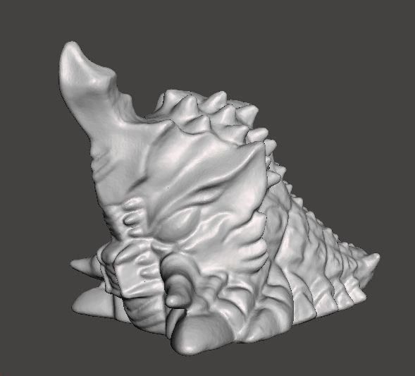 SD BATTRA LARVA 1992 VINTAGE FIGURE 15 INCH CHIBI SUPER DEFORMED 3D print model_2