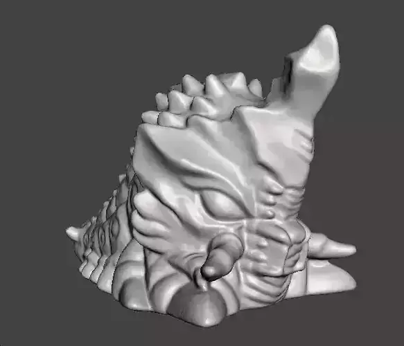 SD BATTRA LARVA 1992 VINTAGE FIGURE 15 INCH CHIBI SUPER DEFORMED