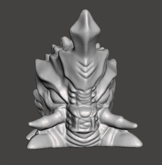 SD BATTRA LARVA 1992 VINTAGE FIGURE 15 INCH CHIBI SUPER DEFORMED 3D print model_1