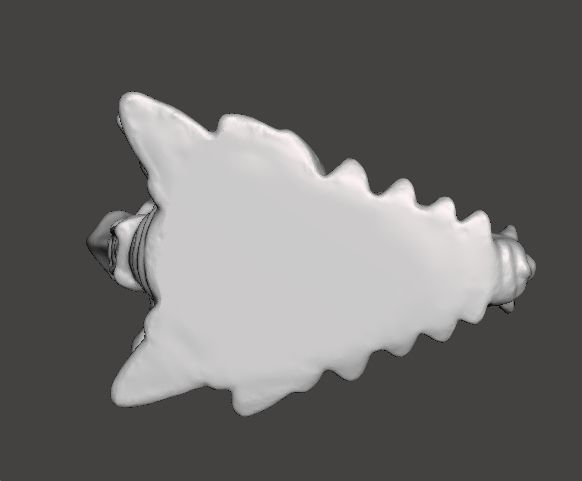 SD BATTRA LARVA 1992 VINTAGE FIGURE 15 INCH CHIBI SUPER DEFORMED 3D print model_5