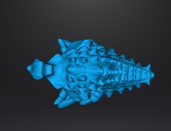 SD BATTRA LARVA 1992 VINTAGE FIGURE 15 INCH CHIBI SUPER DEFORMED 3D print model_9