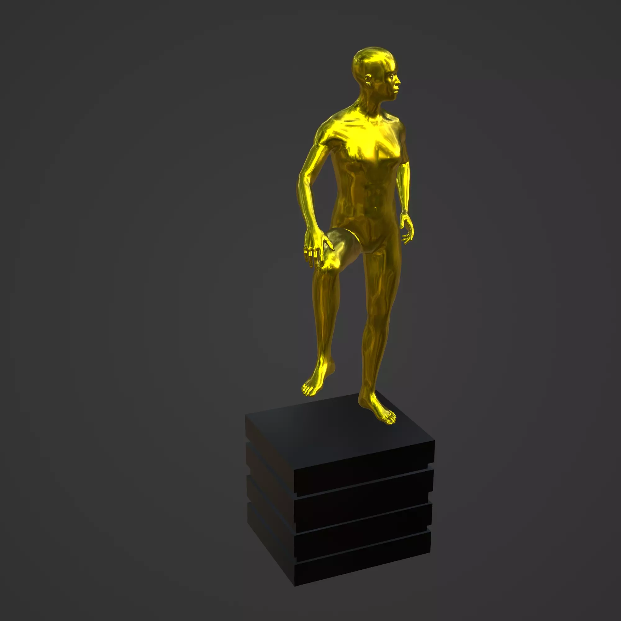 OSCAR AWARD 3D print model_0