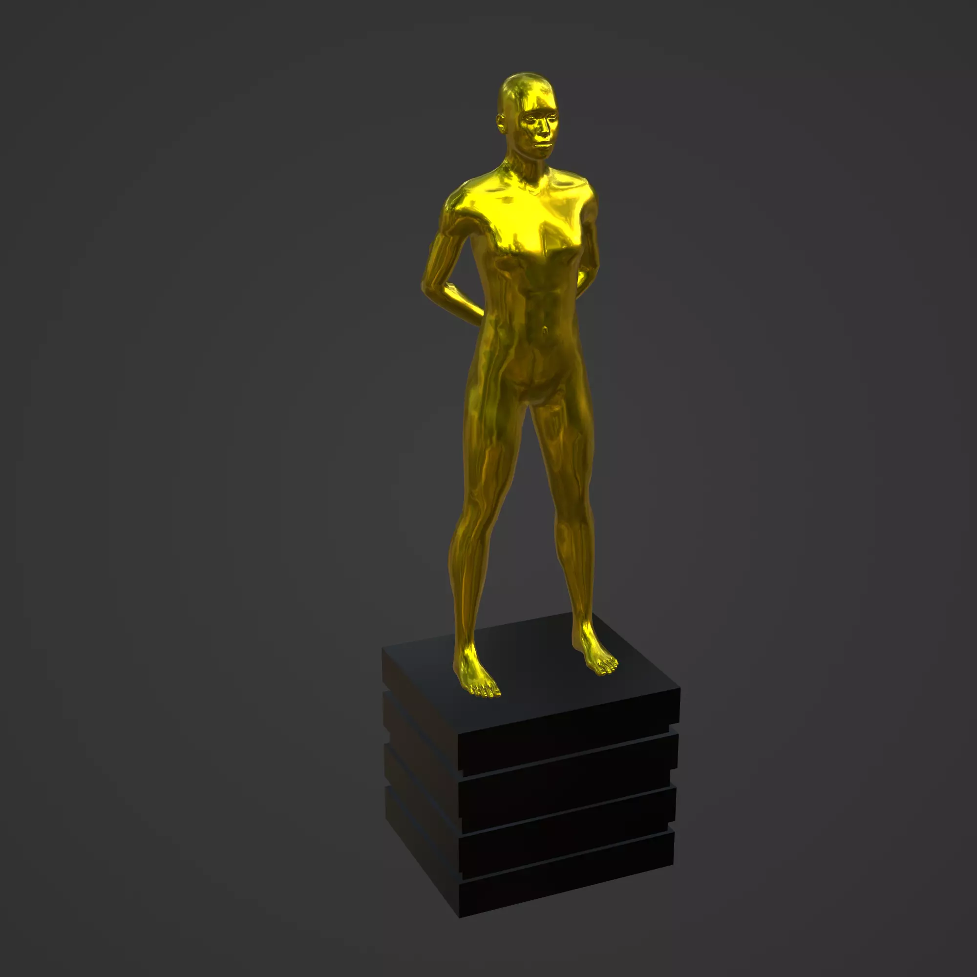 OSCAR AWARD 3D print model_0