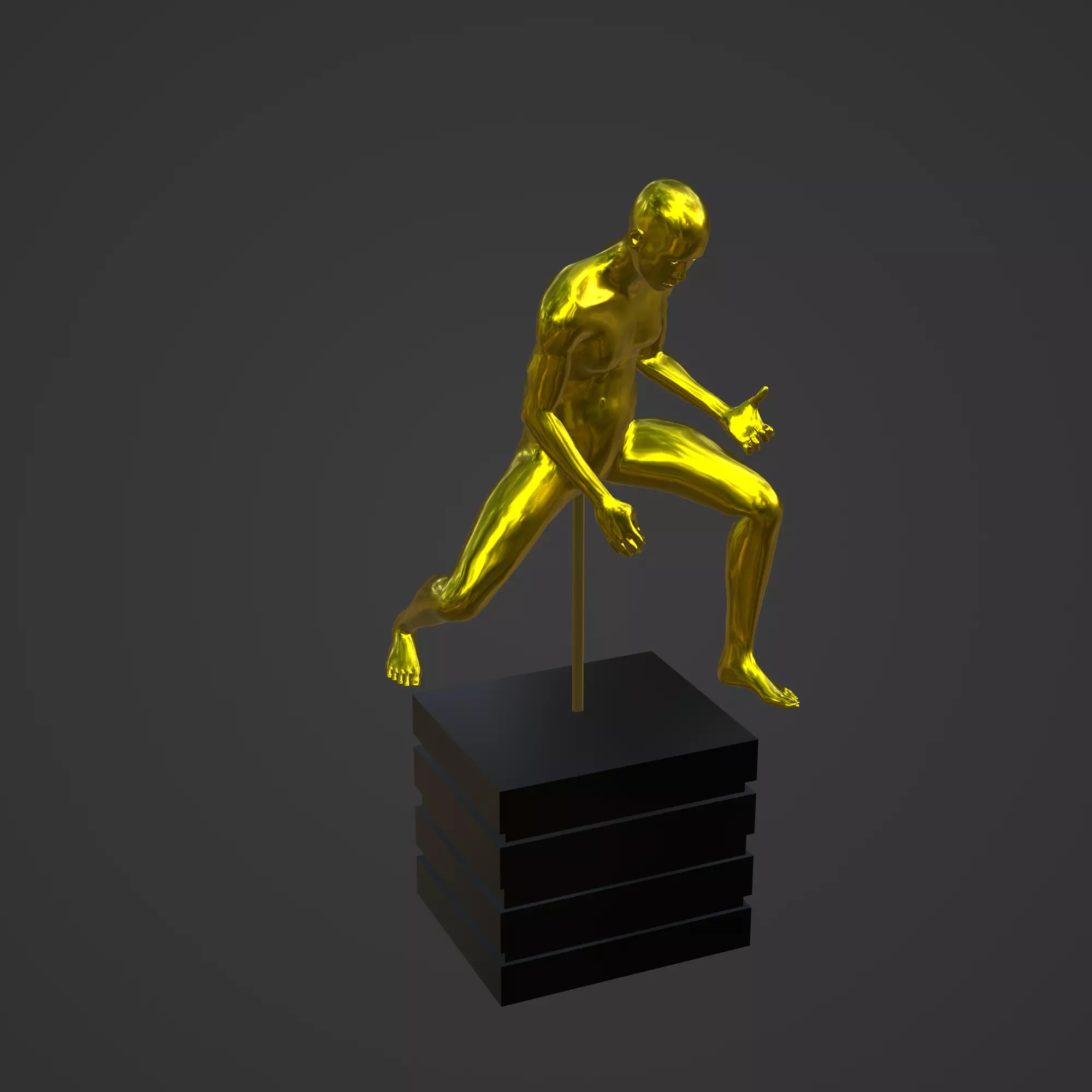 OSCAR AWARD 3D print model_0