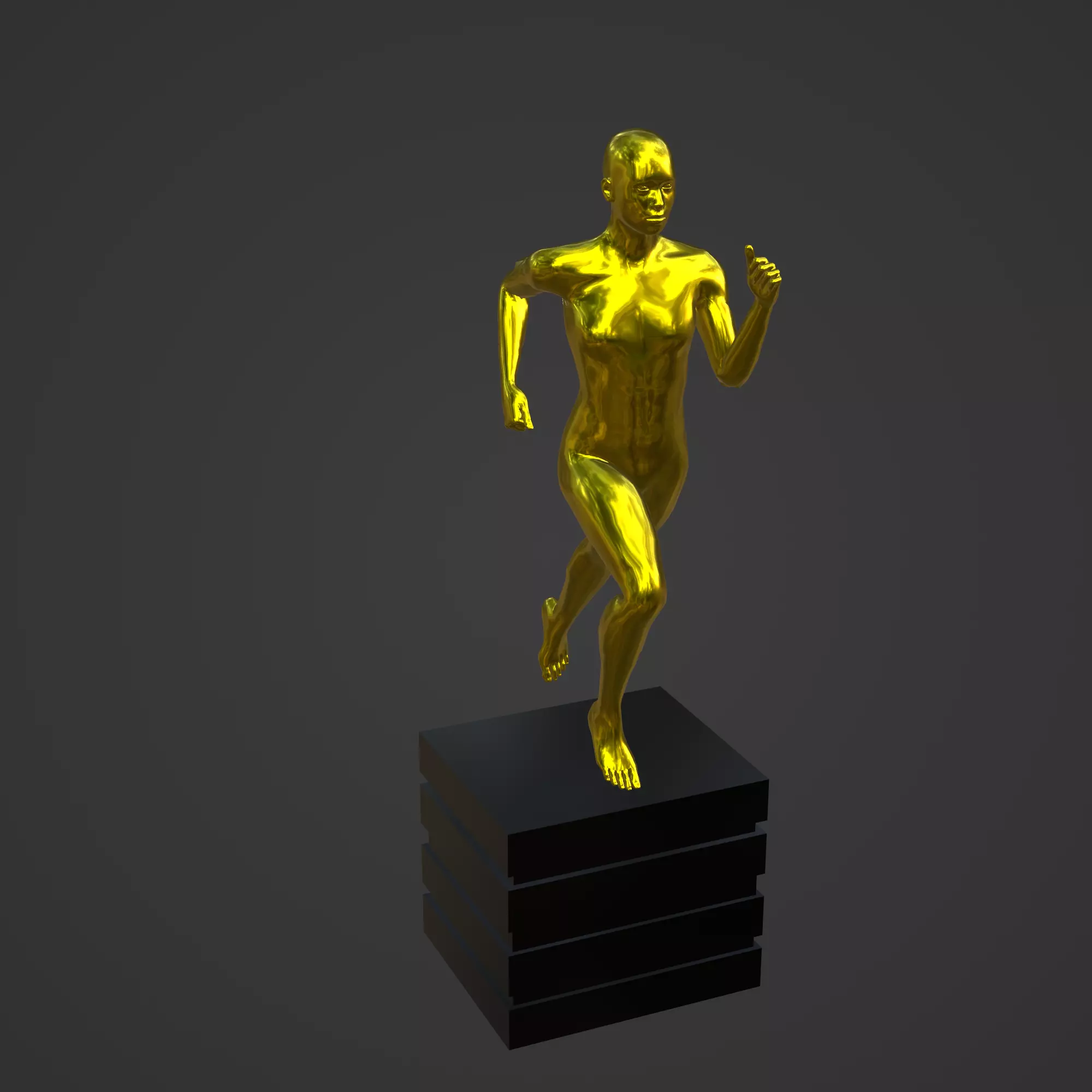 OSCAR AWARD 3D print model_0