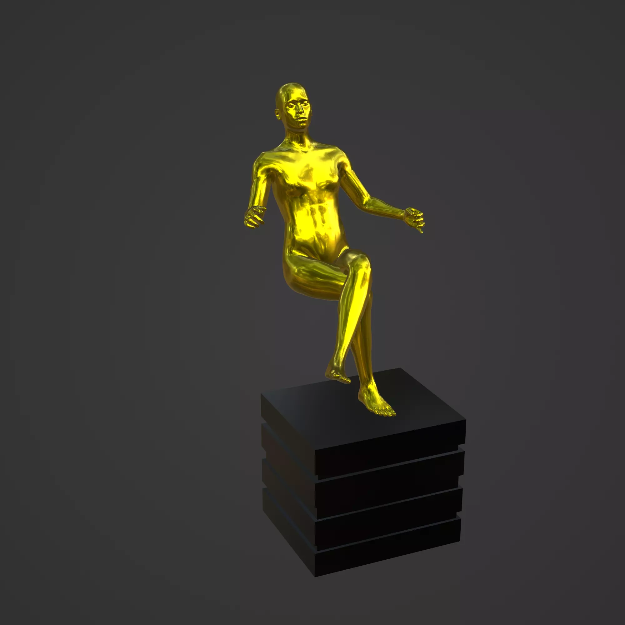 OSCAR AWARD 3D print model_0