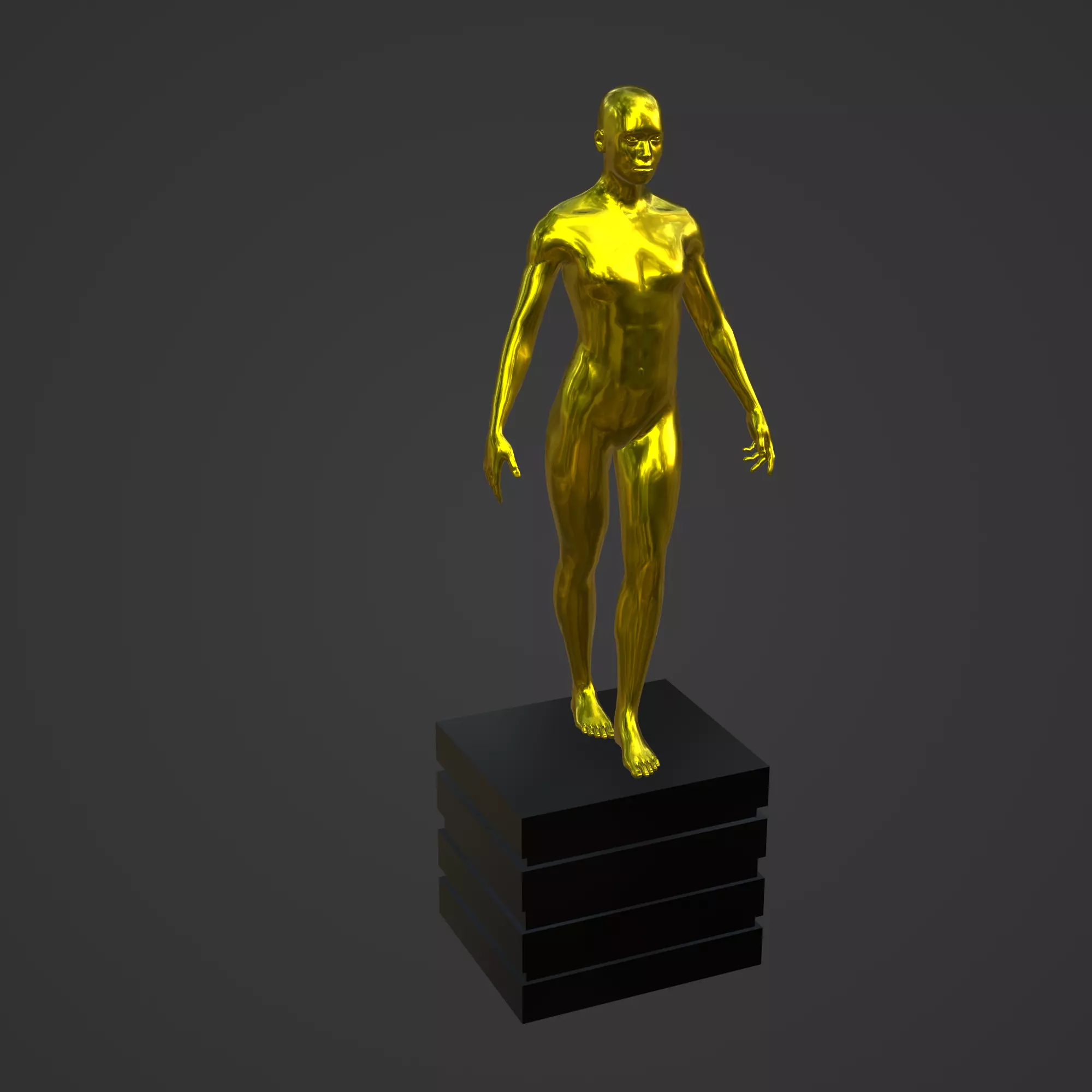 OSCAR AWARD 3D print model_0