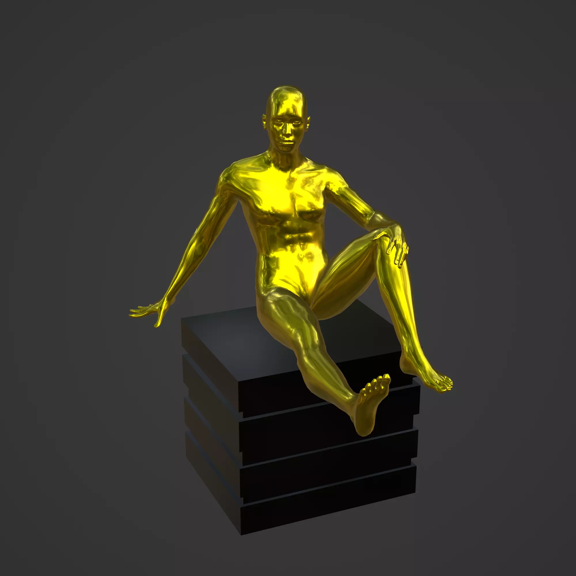 OSCAR AWARD 3D print model_0