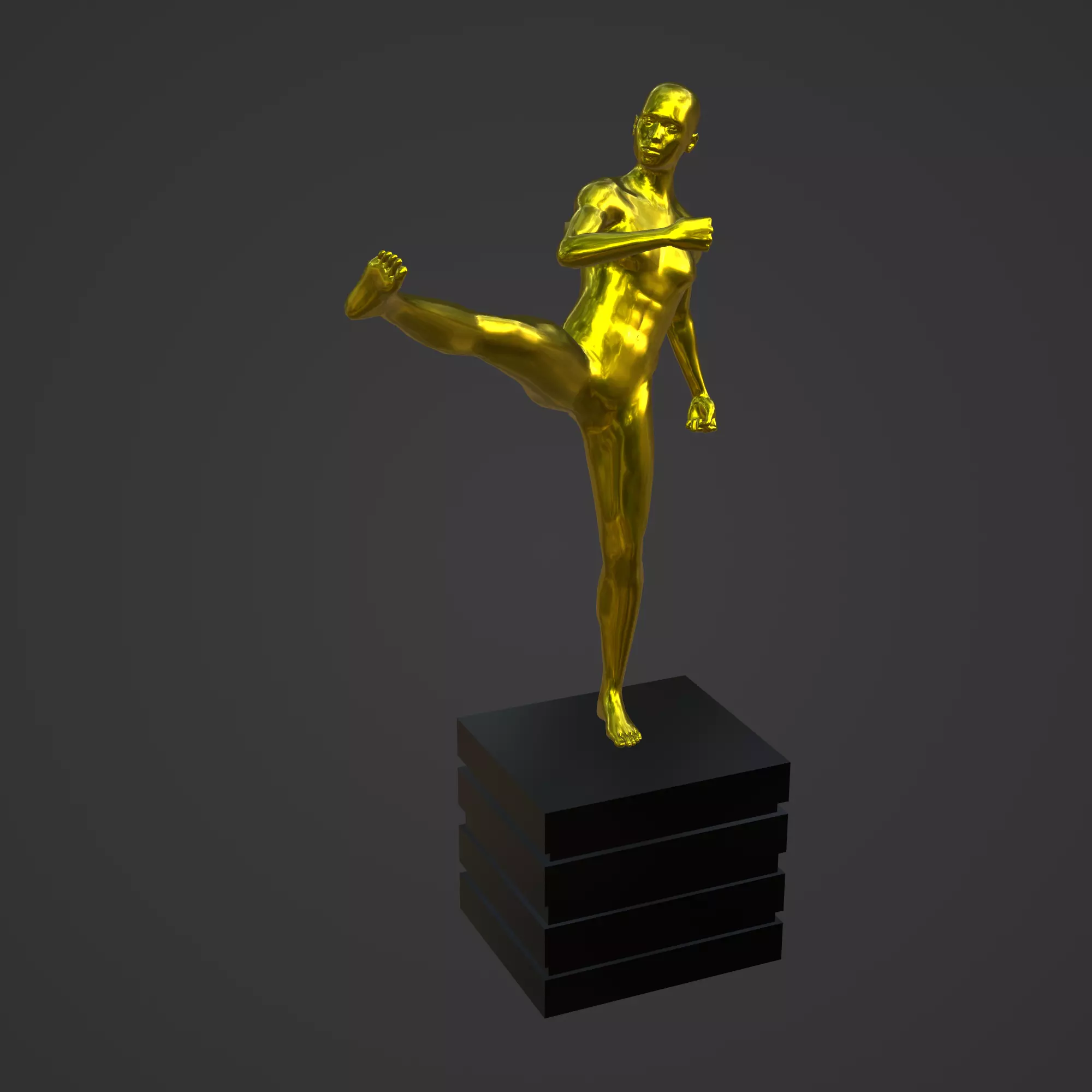 OSCAR AWARD 3D print model_0