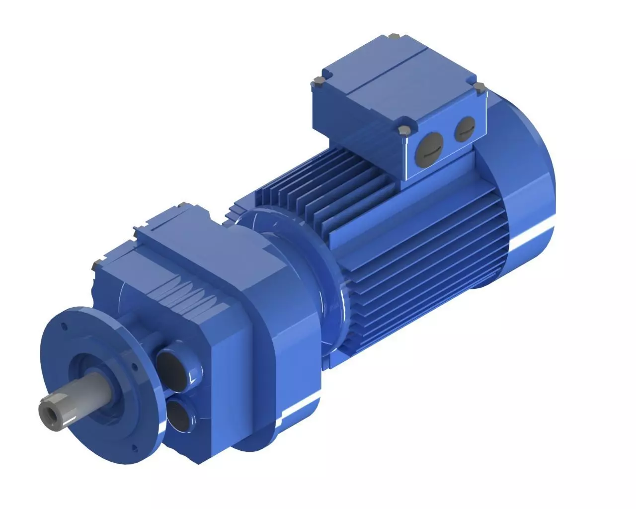 Gearmotor RF27 DT80N2-FL120 3D model