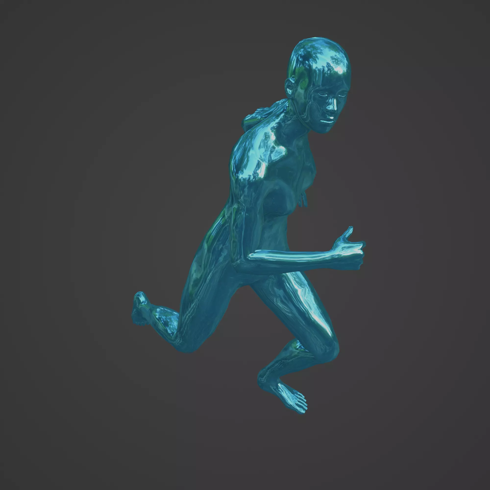 GOLD CHARACTER POSE 3D print model_0