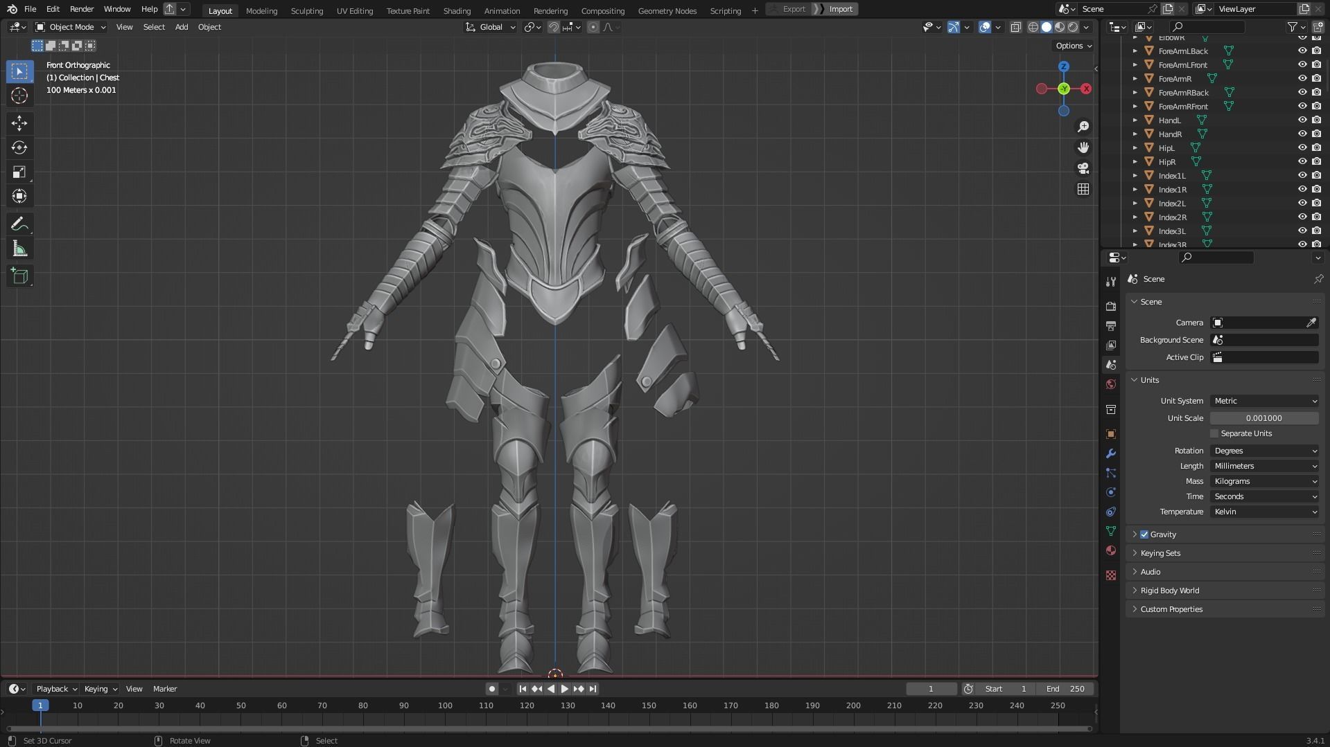 Dark Souls Knight Artorias Abysswalker Armor for Cosplay 3D print model_10