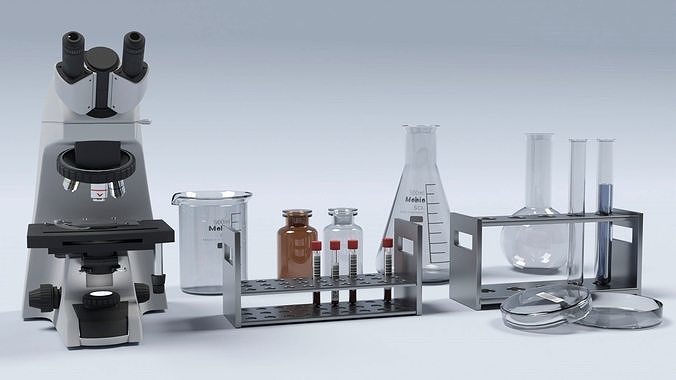 Laboratory Equipment 3D model