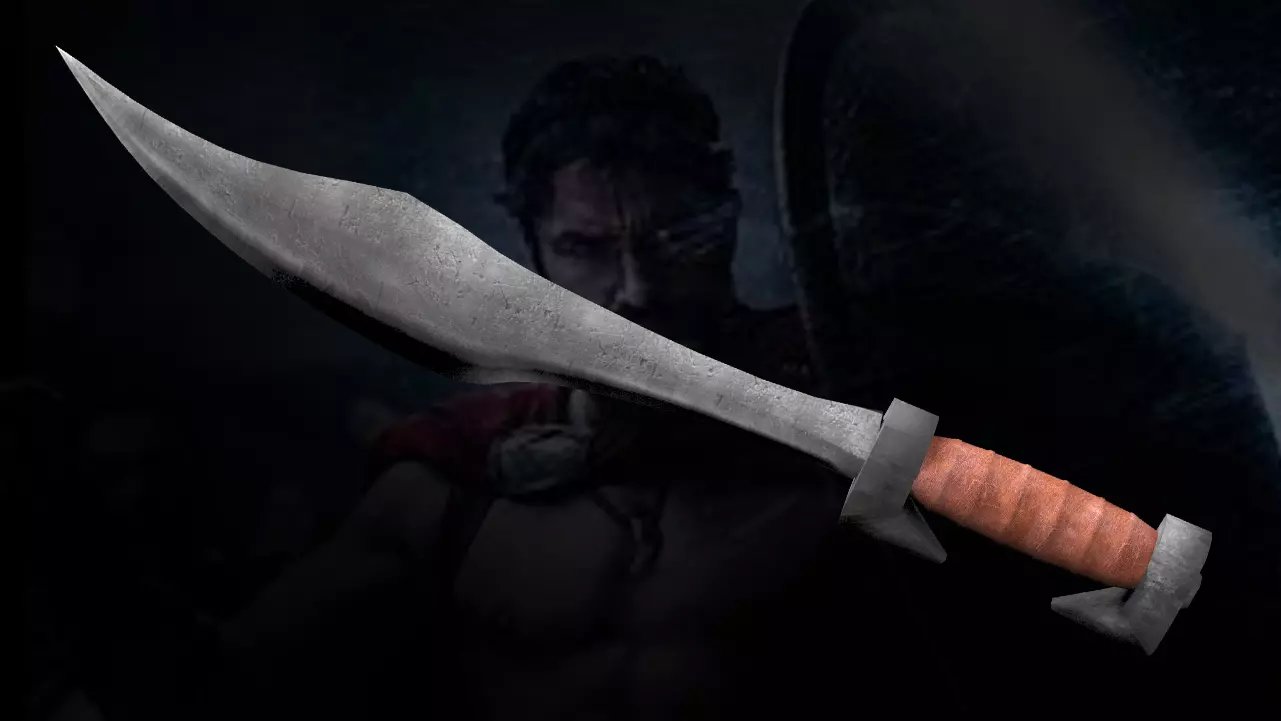 sword 3d model 3D model_0