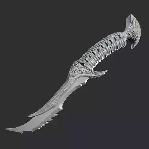 Dagger 3D print model