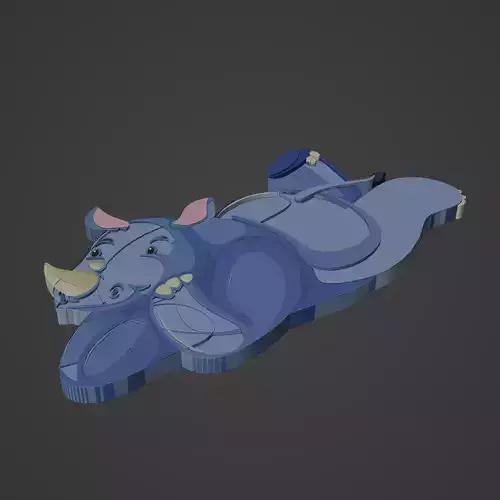 rhino animal cartoon