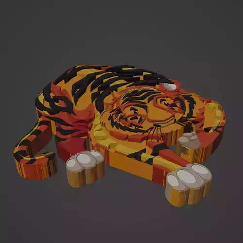 Tiger animal cartoon