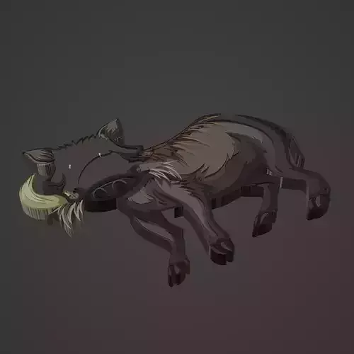 wild boar animal cartoon