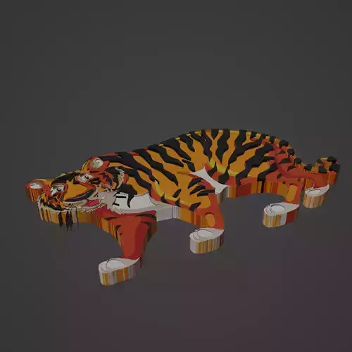 Tiger animal cartoon
