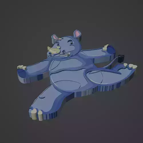 rhino animal cartoon